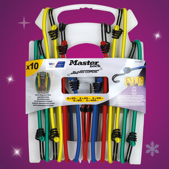 Masterlock 10 Piece Bungee Set