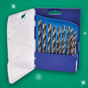 Fai/Ful 19 Piece HSS Jobber Drill Bit Set