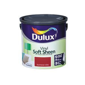 Dulux Vinyl Soft Sheen Burmese Ruby  2.5L