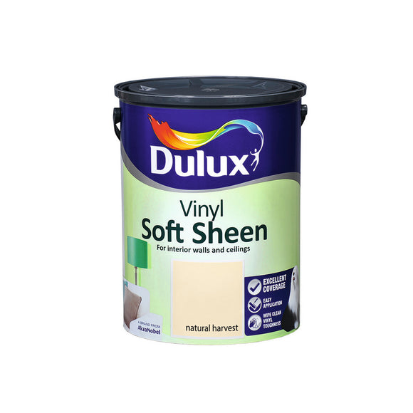 Dulux Vinyl Soft Sheen Natural Harvest 5L