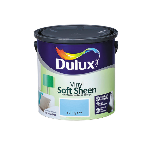 Dulux Vinyl Soft Sheen Spring Sky  2.5L