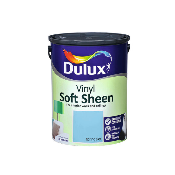 Dulux Vinyl Soft Sheen Spring Sky  5L