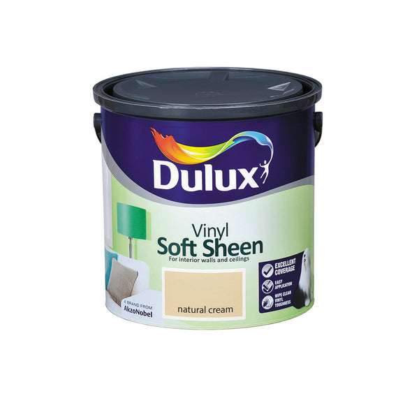 Dulux Vinyl Soft Sheen Natural Cream  2.5L
