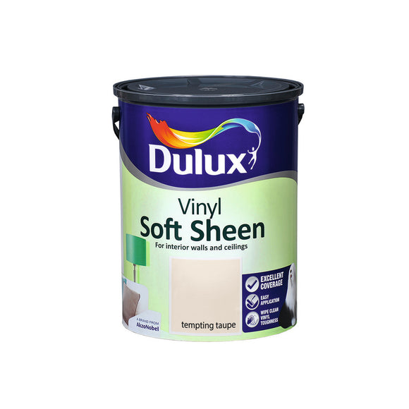 Dulux Vinyl Soft Sheen Tempting Taupe  5L