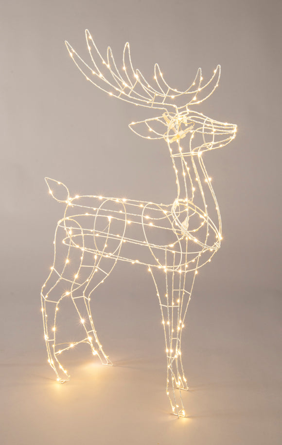 114cm Dewdrop Standing Reindeer