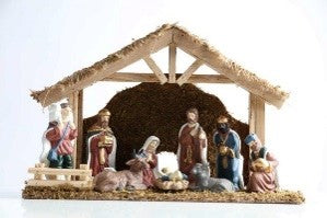 9 Piece Nativity Set