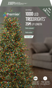 1000 M-A Led TreeBrights Timer - Multi colour