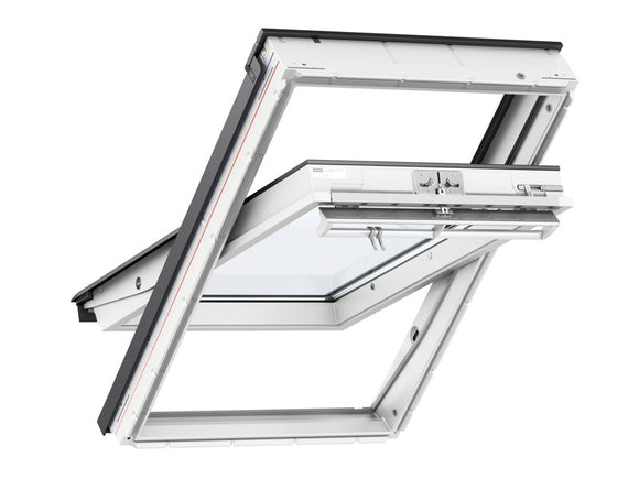 Velux White Pu Centre Pivot Roof Window - 78X118Cm