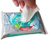 Ultra Compact Antibacterial Wet Wipes Pk 40