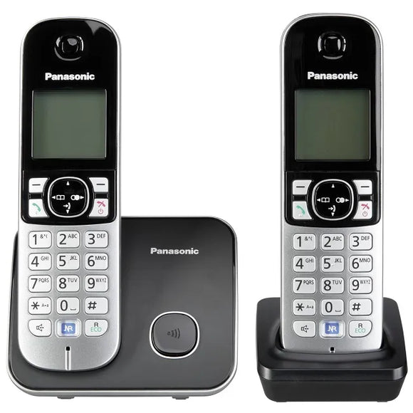Panasonic Twin Cordless DECT Phone KX-TG6812