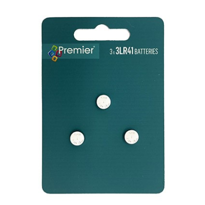 Pack of 3 LR41 Button Cells