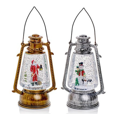 24CM HURRICANE LANTERN WATER